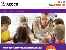 Tablet Screenshot of accco.com.au
